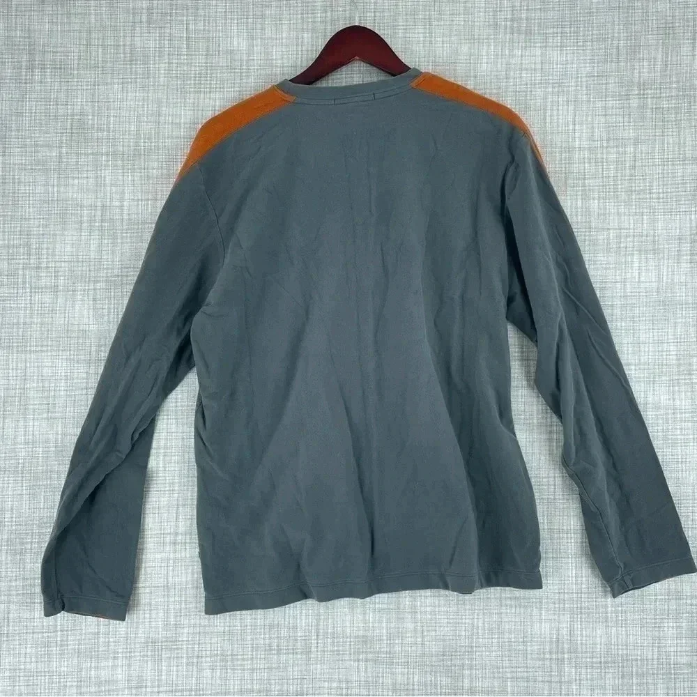 Banana Republic Mens Size L long sleeve fleece shirt 1208